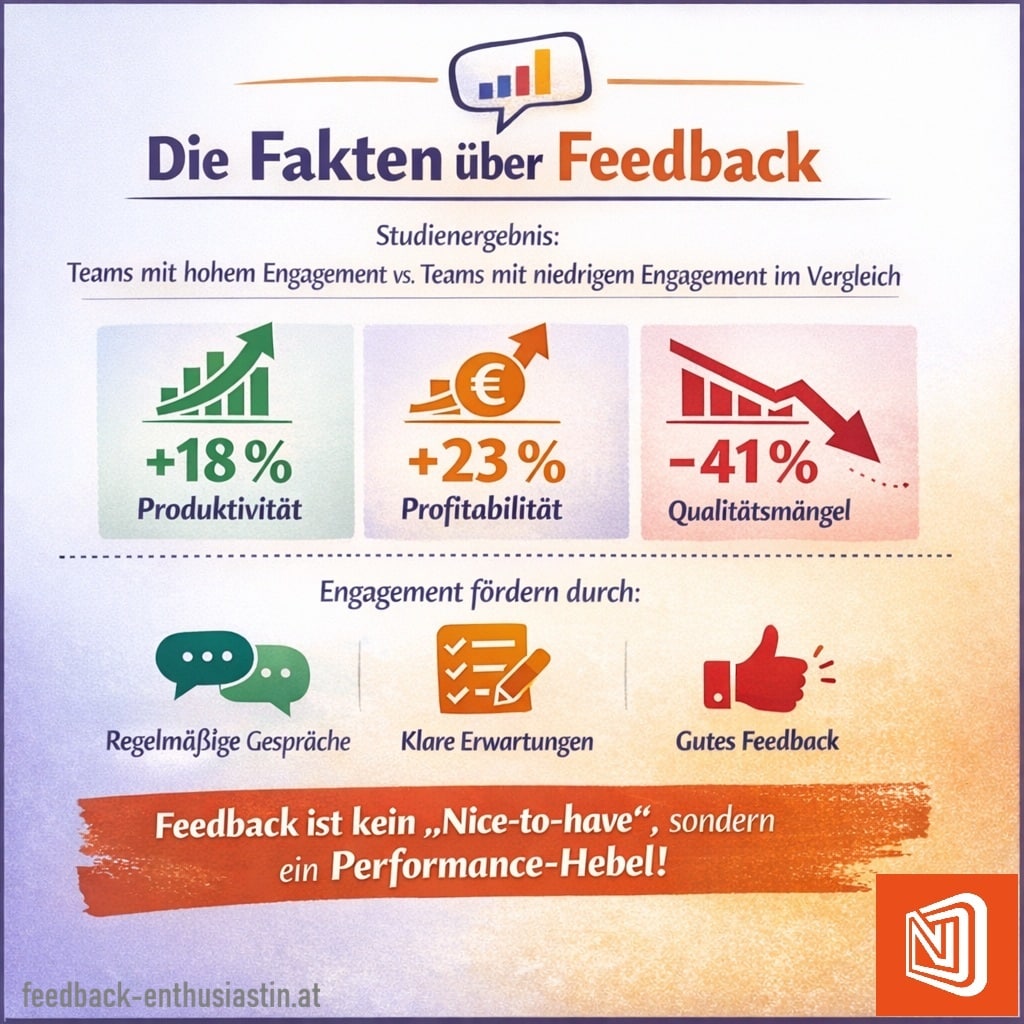 Fakten über Feedback_Infografik_coaching-neuherz.at_Die Feedback-Enthusiastin