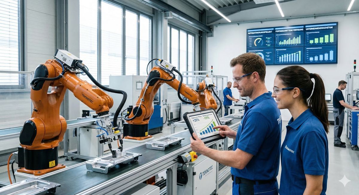 Symbolbild - welche Branchen investieren in Österreich besonders in Automatisierung? - Chancen für die Wirtschaft