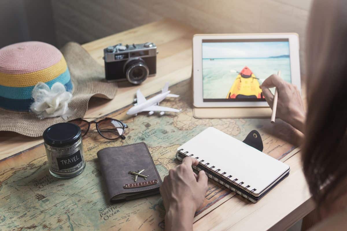 Teil der Reise-Vorbereitung - Reisewarnungen lesen, ,Reiseplanung machen, Reiseregistrierung - Checklisten und Packlisten