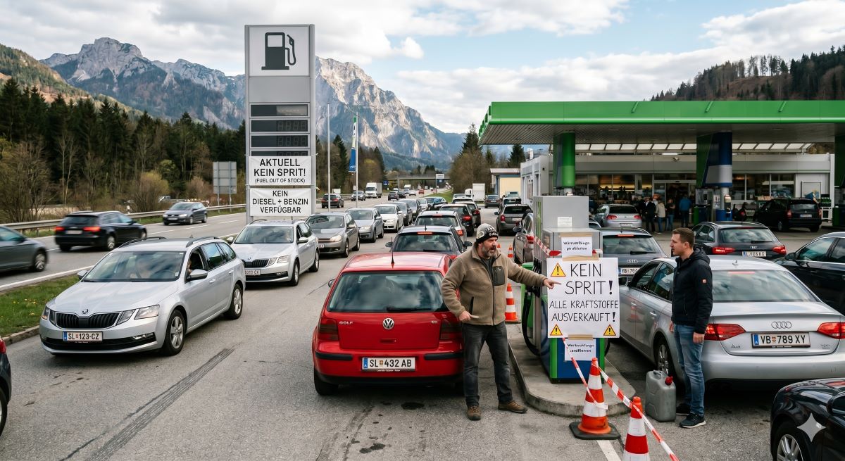 Droht ein Spritmangel in Österreich? - Experten warnen vor einer Wahrscheinlichkeit ab Mai - Szenarien prüfen und vorsorgen