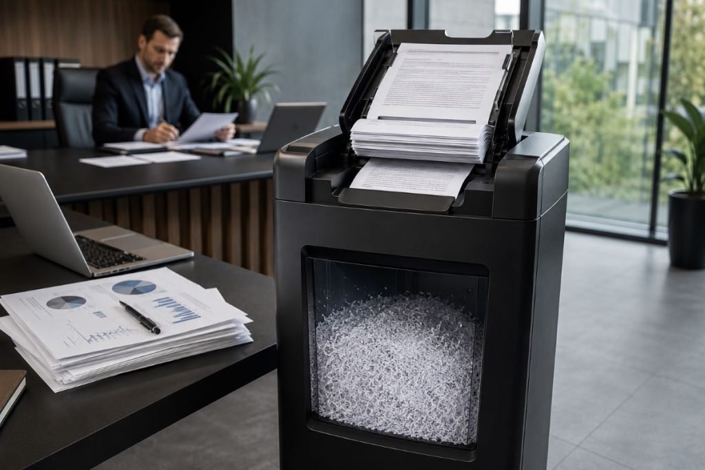 Welcher Aktenvernichter ist für ein Büro sinnvoll? (Symbolbild)