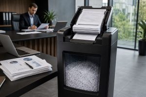 Welcher Aktenvernichter ist für ein Büro sinnvoll? (Symbolbild)