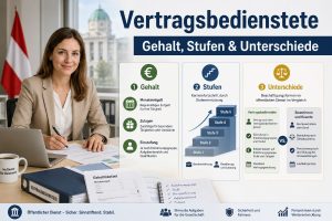 Vertragsbedienstete in Österreich - Gehälter und Details beachten ( Symbolbild )
